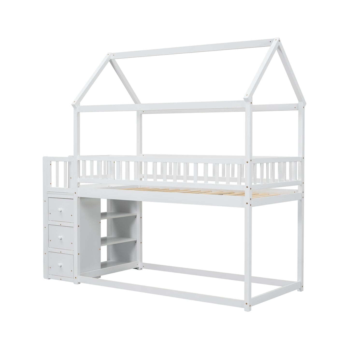 TWIN/TWIN HOUSE BUNK BED Design