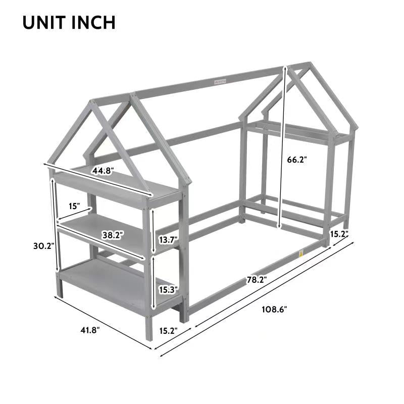 Twin House-Shaped Design