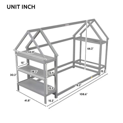 Twin House-Shaped Design